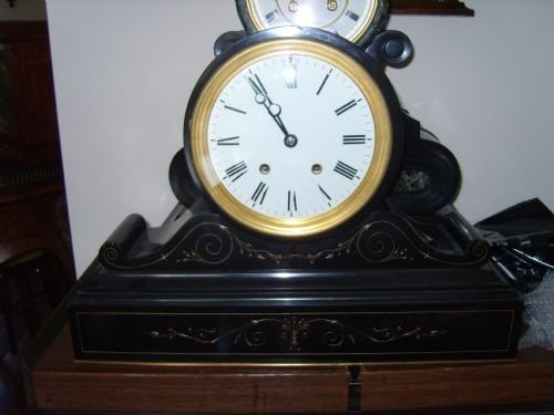 Mantel Clock Slate